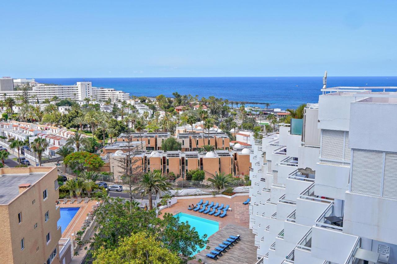 Modern Studio With A Sea View And Pool Access Ponderosa 801 Playa de las Américas Buitenkant foto