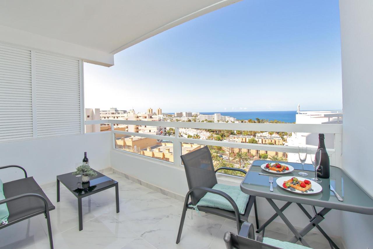 Modern Studio With A Sea View And Pool Access Ponderosa 801 Playa de las Américas Buitenkant foto