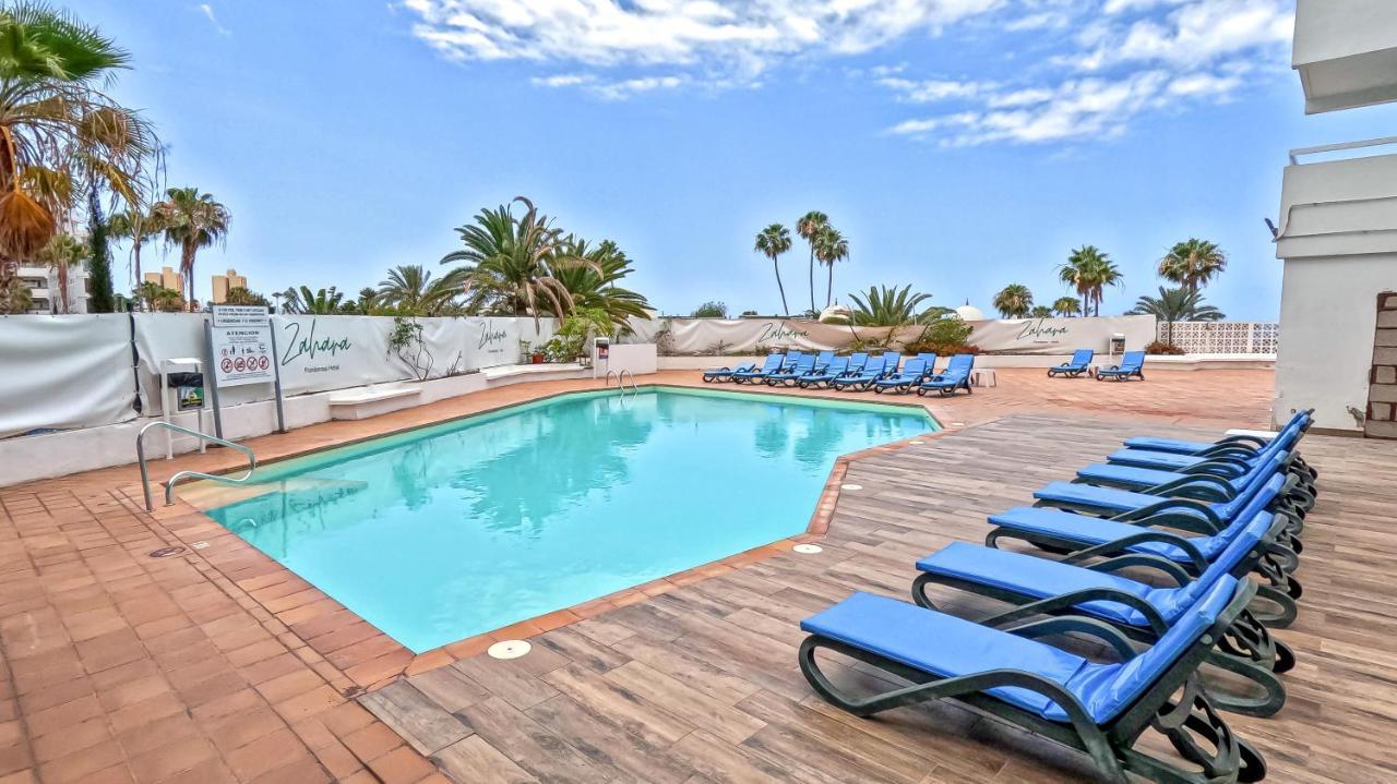 Modern Studio With A Sea View And Pool Access Ponderosa 801 Playa de las Américas Buitenkant foto